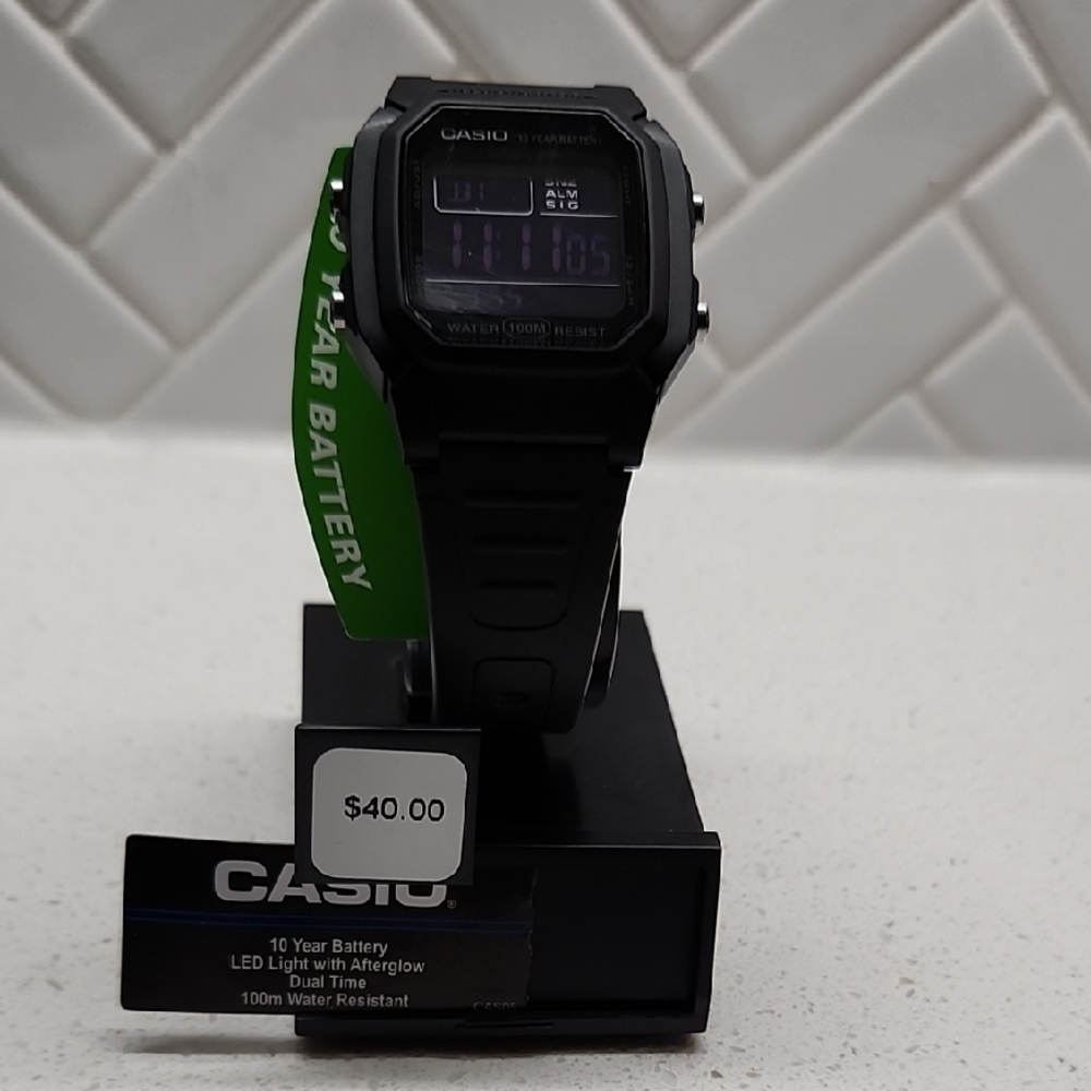 Casio Black Digital Watch